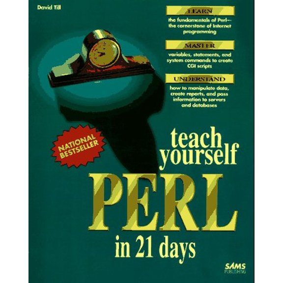 Pre-Owned UNIX Library: Teach Yourself Perl in 21 Days (Paperback)
