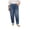 Twilight Blue, variant on NAYTOAO Plus Size Women's High‑Waist Tapered Jeans, Stretchy Soft Denim Casual Ankle Pants for Work Daily Weekend