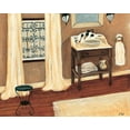 thumbnail image 2 of Hedy 32x26 Gold Ornate Wood Framed with Double Matting Museum Art Print Titled - Calm bath II, 2 of 4