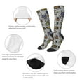 thumbnail image 6 of Balery Bright Insects Printed Novelty Socks Men's Women's Crew Socks Sports Socks Knee High Socks Cotton Socks Quirky and Cool Socks, 6 of 9