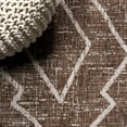 thumbnail image 5 of JONATHAN Y JONATHAN  Y Derya Tribal Diamond Trellis Indoor/Outdoor Area Rug 2 X 8 - Brown/Beige, 5 of 5