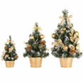 thumbnail image 3 of Promotion Clearance! Mini Christmas Trees Xmas Decorations Pine Tree Placed In The Desktop Christmas Festival Home Ornaments, 3 of 6