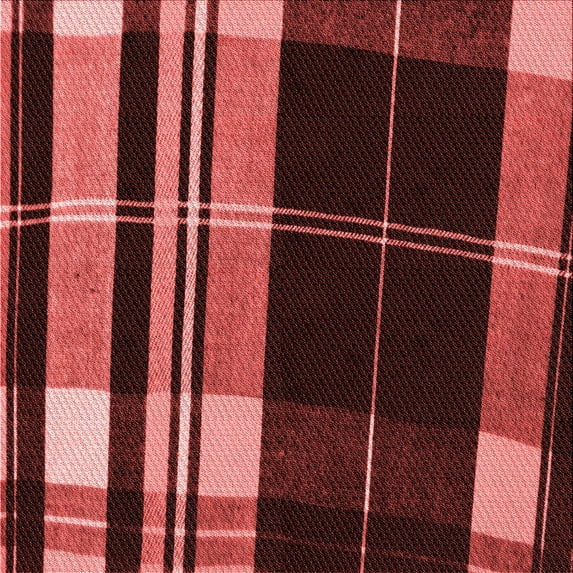Ahgly Company Indoor Square Patterned Valentine Red Area Rugs, 7' Square