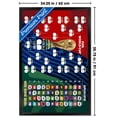 thumbnail image 4 of FIFA World Cup 2026 - Tournament Bracket Wall Poster, 22.375" x 34" Framed, 4 of 4