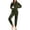 Army Green, variant on Ekouaer Lounge Sets for Women 2 Piece Jogger Pajama Long Sleeve Pants Loungewear Sweatsuits Casual Matching Outfits
