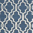 thumbnail image 2 of Safavieh Cambridge Collection CAM131G Handmade Moroccan Geometric Navy and Ivory Premium Wool Area Rug (8' x 10'), 2 of 3