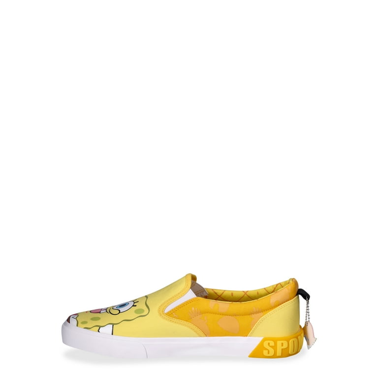 Yellow slip on sneakers outlet
