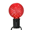 thumbnail image 5 of Northlight LED Faceted G50 Globe Christmas Replacement Bulbs - Multicolor - Pack of 25, 5 of 5
