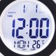 thumbnail image 4 of Reloj electrónico, control de voz, luz trasera, reloj despertador cuadrado, valor excepcional, 4 of 5