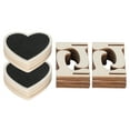 thumbnail image 1 of Wedding Chalkboard, Natural Wood Mini Chalkboard, Environmentally Friendly Hotel For Wedding Food Label Tabletop, 1 of 8