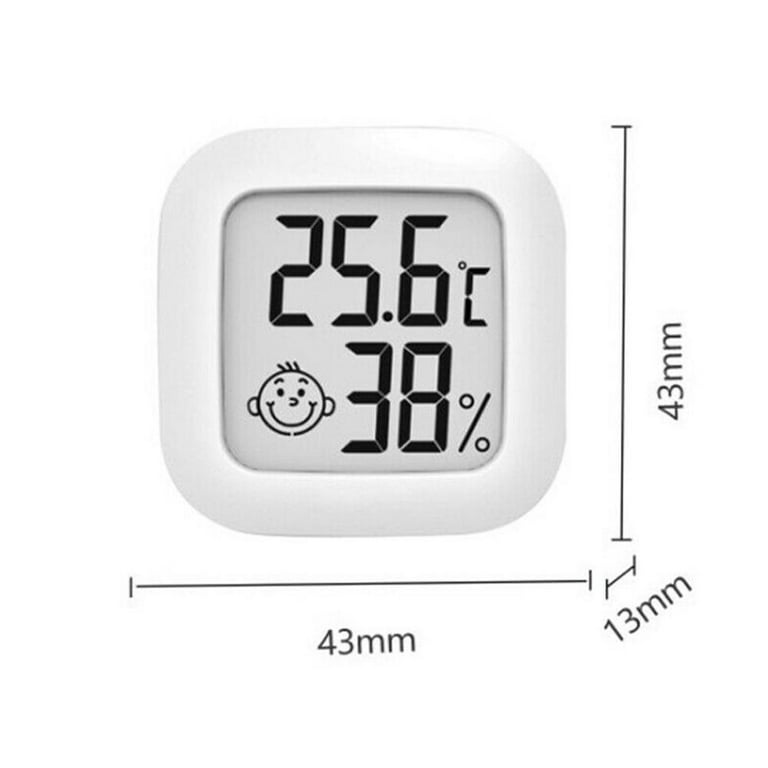 Room Mini Home Monitor Accurate with for Hygrometer Digital Indoor Humidity Thermometer Monitor Z5H1 Measurement Office Temperature Icon Comfort Air BOWTONG Meter Electronic Indicator,LCD
