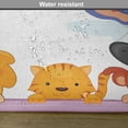 thumbnail image 6 of Ambesonne Zoo Place Mats Set of 4, Animals Peeping Window, Standard Size, Multicolor, 6 of 6