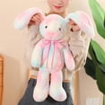 thumbnail image 2 of Diconna Soft Bunny Stuffed Animal, Colorful Tie Dye Rabbit Plush Toy Bedtime Friend for Boys Girls, 2 of 7