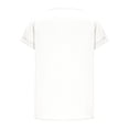 thumbnail image 6 of YUGYXL Tunic Top for Women Dressy Blouse Casual V Neck Long Sleeve Shirts Summer Outfits Trendy Vacation Clothes White L, 6 of 8