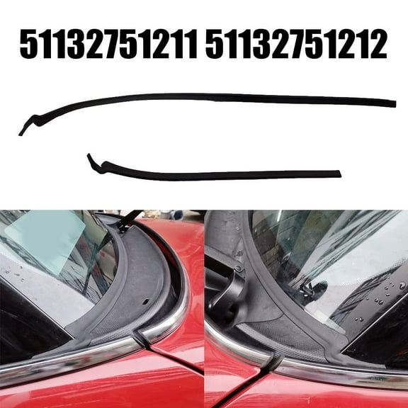 For RHD Front Pair Windshield Wiper Cowl Seal for BMW for MINI R55-R57