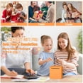 thumbnail image 5 of Hizgo Orange Stainless Steel Piggy Bank for Adult, Must Break to Open Money Saving Box (Orange 4.72 Inch), 5 of 7