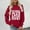 Red, variant on WILLBEST hoodie Women Fashion Letters Casual Print Round Neck Hoodless Long Sleeve Hoodie clockwork orange hoodie