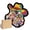 Cowboy Hat Pony Puzzle Low-Spec Version, variant on Exquisite "Starlit Steed" Wooden Jigsaw Art Set, Hand-Crafted Cowboy Pony Keepsake with Irregular Pieces, Luxury Box for Birthdays and Anniversaries, Large