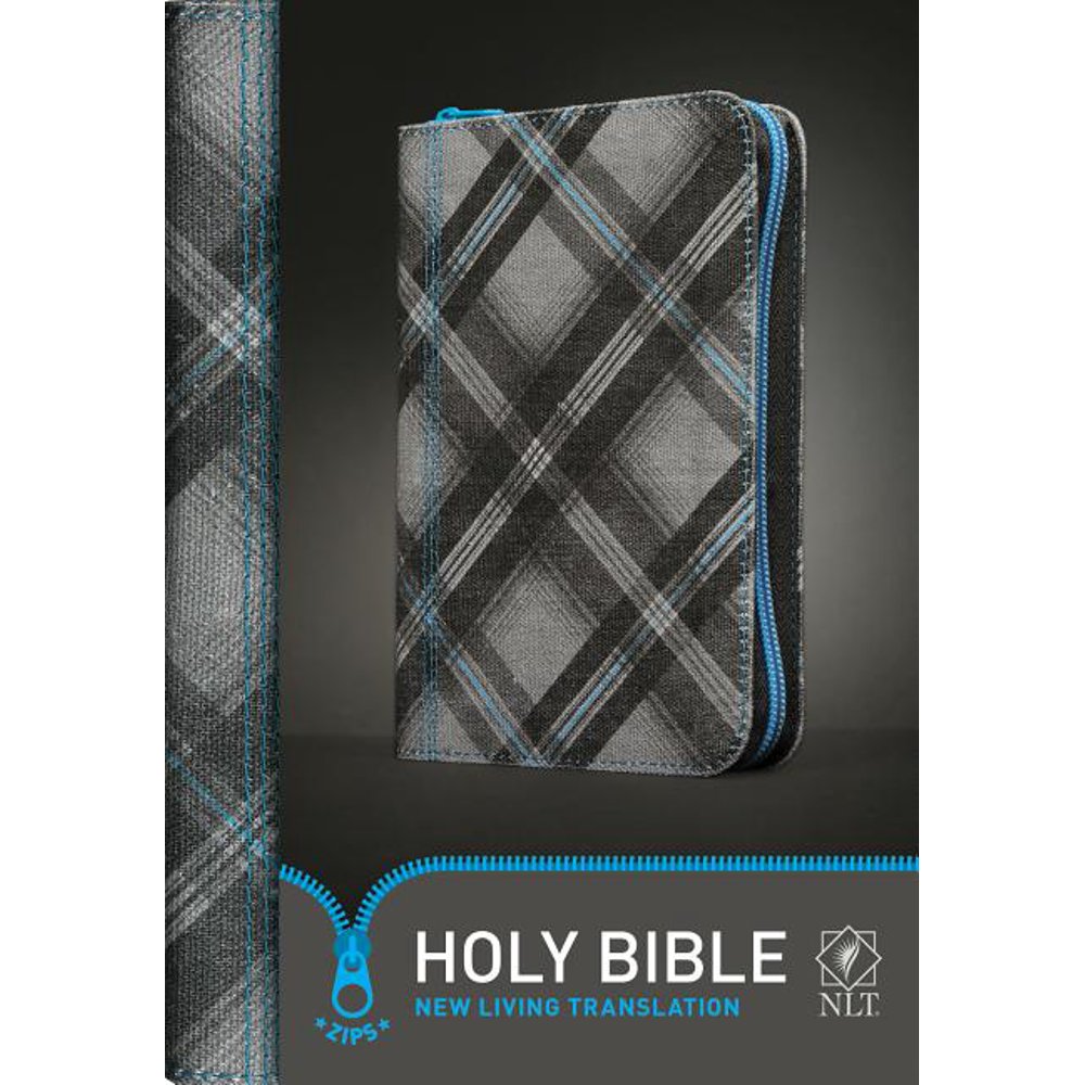 Compact BibleNLTZipper Closure (Hardcover)