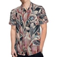thumbnail image 4 of High Quality Hawaiian Shirts for Men Short Sleeve Aloha Beach Shirt Floral Summer Casual Button Down Shirts Blouses U6QQIB, 4 of 7