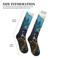 thumbnail image 2 of Picia Sunset Sunflower Dog Printed Sports Compression Socks - 15-20mmHg Graduated Compression, High-Performance Soft and Breathable Socks for Men and Women, 2 of 5
