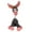 B-One Size, variant on Plush Cow Dog Toy - Squeaky Stuffed Animal Chew Toy for Small to Medium Dogs,A,One Size
