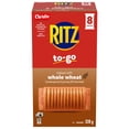 thumbnail image 1 of RITZ To-Go Baked with Whole Wheat Crackers, Pack of 8 individually wrapped cracker stacks, Portable Format, Convenient On-The-Go Snack, Lunchbox & Travel Snack 328g, 1 of 14
