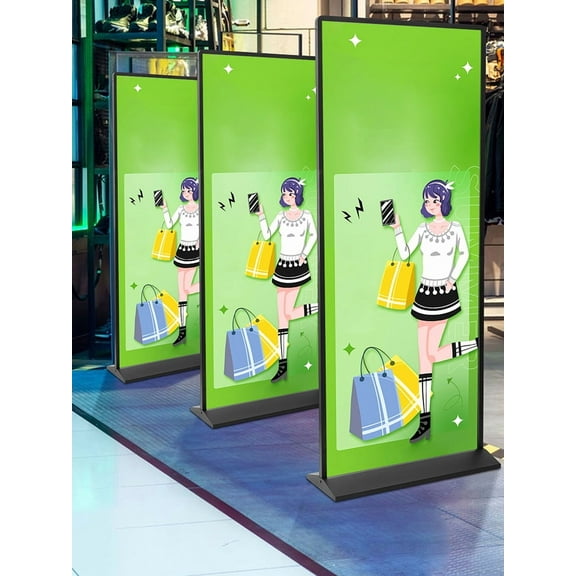 Pedestal Poster Sign Stand for Double Sided Display, Adjustable Poster Board Stand 72 *32 inch, Heavy Duty Floor Standing Sign Holder for Board, Foam, Banner Display Stand