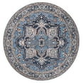 thumbnail image 2 of JONATHAN Y WASHABLE 5' Round Area Rug, Cirali Ornate Large Medallion - Blue/Beige, WSH105B-5R, 2 of 3