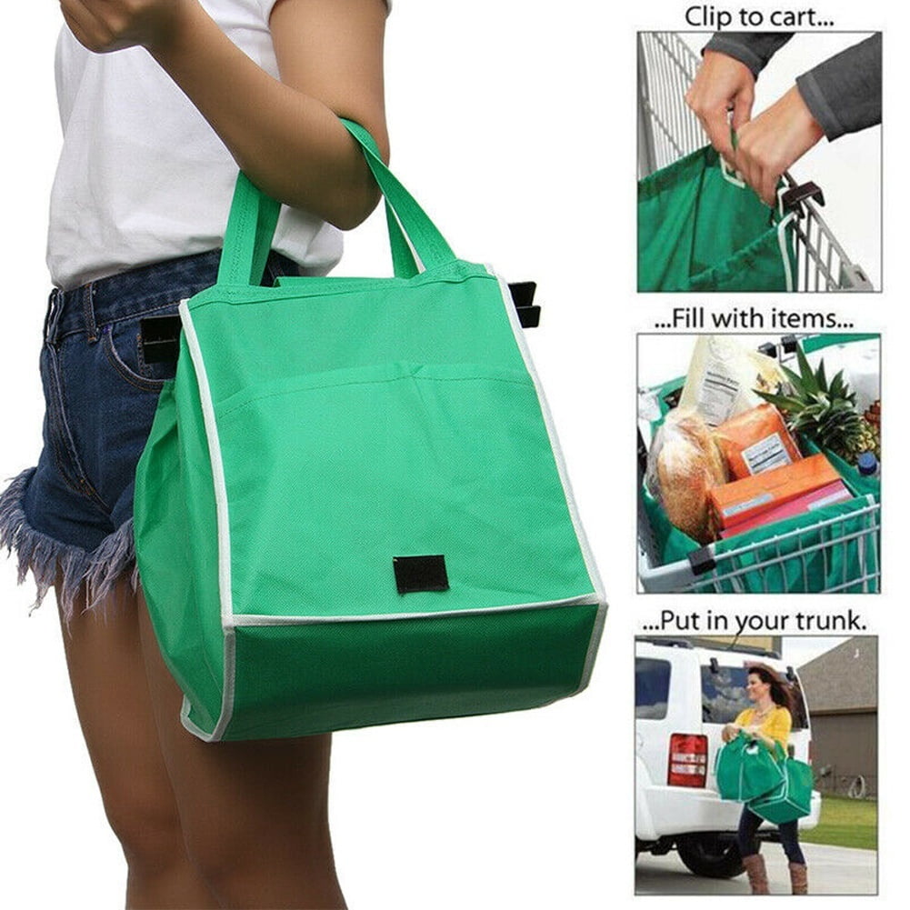 Details about   Reusable Grocery Bags Foldable Shopping Tote Bag Eco-Friendly Super Strong I4 