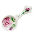 thumbnail image 2 of Roy Kirkham Versailles Traditional Ceramic Teabag Spoon in White/Pink (Set of 6), 2 of 3