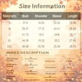 thumbnail image 5 of Womens Solid Trendy Hoodies Fall Casual Long Sleeve Hooded Sweatshirts Loose Comfy Trendy Pullover Tops with Pockets, 5 of 5