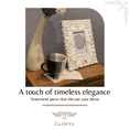thumbnail image 2 of White Copper Photo Frame for Home Decor and Gifting, 2 of 7