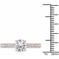 thumbnail image 4 of 1-1/2 Carat T.W. Diamond Classic Engagement Ring in 14kt Rose Gold, 4 of 5