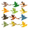 thumbnail image 1 of (For 3-6 years)12Pcs Educational Realistic Amphibians Action Figures Play Set Frogs Models Party Model Decorations Toys, 1 of 14