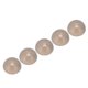 thumbnail image 4 of Ágata Gris Redonda, 20 Piezas De Cabujones Pulidos Para Collar ZAQW Cabochon Stone, 4 of 8