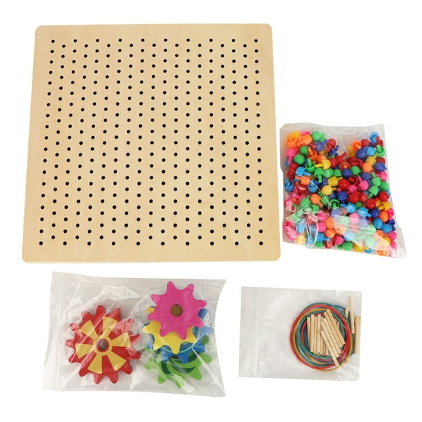 Juego de mesa Con clavijas de madera NikouMX clavos de setas de madera diseño revolucionario