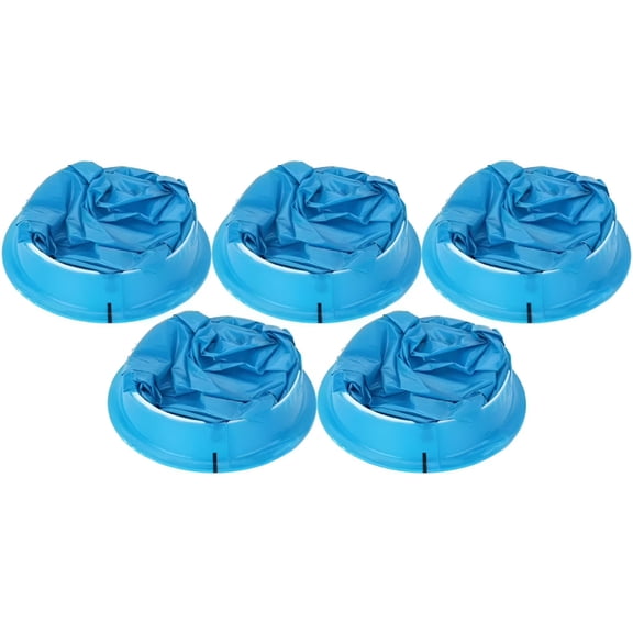 XIRQI 5Pcs 1000ml Disposable Vomit Bags Portable Barf Bags Leakproof Nausea Bags for Travel Motion Car Aircraft Sickness Kids Pregnant