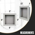 thumbnail image 2 of Shower Niche, Shower Niche Insert Tile Ready, 12x12 Inch, Recessed Bathroom Storage, in Wall Shelf, Cubby Inserts, Recessed Shampoo Caddy, Inset Shelves, Built in Nook, Soap Box, Prefab, 2 of 6
