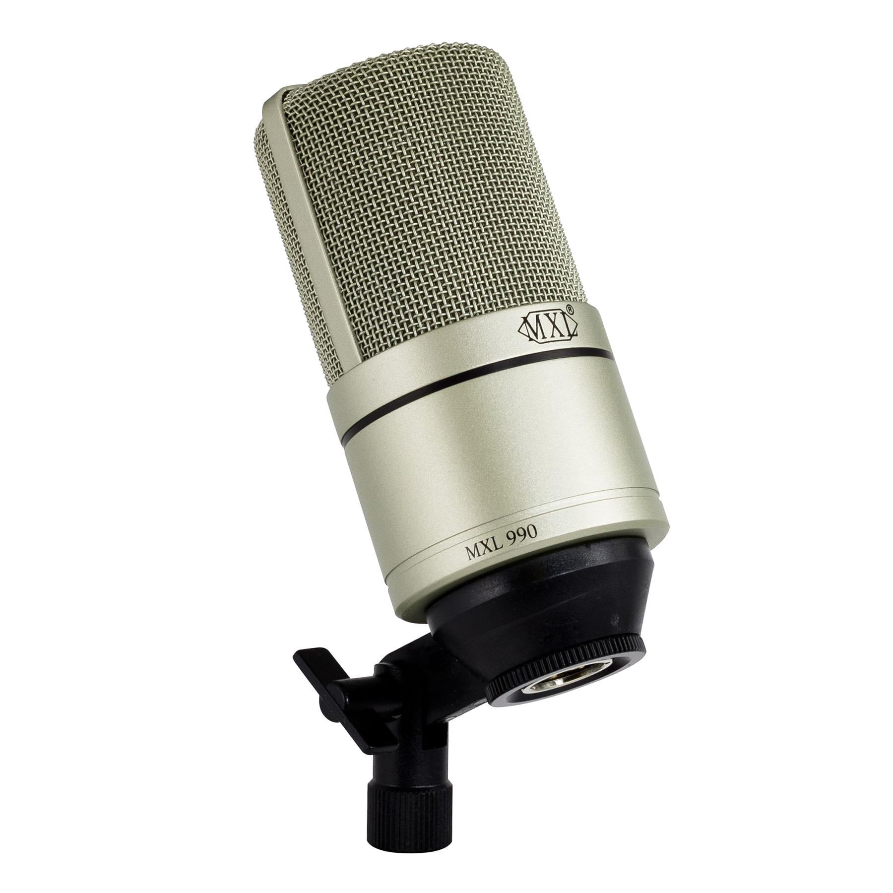 MXL990 991 Microphone Recording Pack Bundle with Mogami 15-foot XLR Cables