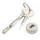 thumbnail image 4 of 2 Glass Lock Display Cabinet Lock for Dresser Lock Drawer, 4 of 5