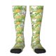 thumbnail image 1 of Fotbe Gnome and Pineapple Calcetas Divertidas Estampadas para Hombre y Mujer, Calcetas de Algodón hasta la Rodilla para Caminar, Correr, Enfermería y Embarazo, 1 of 6