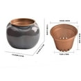Succulent Pots Small Nursery Pots All House Lazy Simple Flower Pot