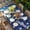 Navy Blue Yellow, variant on Navy Blue Snowman Christmas Table Cloths for 5 Foot Rectangle Tables, Xmas Gifts Wreath Snowflake Patio Waterproof Elastic Fitted Tablecloths, Washable Rectangular Table Cover for Camping