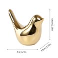 thumbnail image 3 of XIBUFE 2026 New Figurines Home Decor Golden Bird Statue - Small Decorative Object for Home,Office,Or Bookshelves for Living Rooms, Offices, Bookshelves, Mantlepieces, Modern Decor, 3 of 6