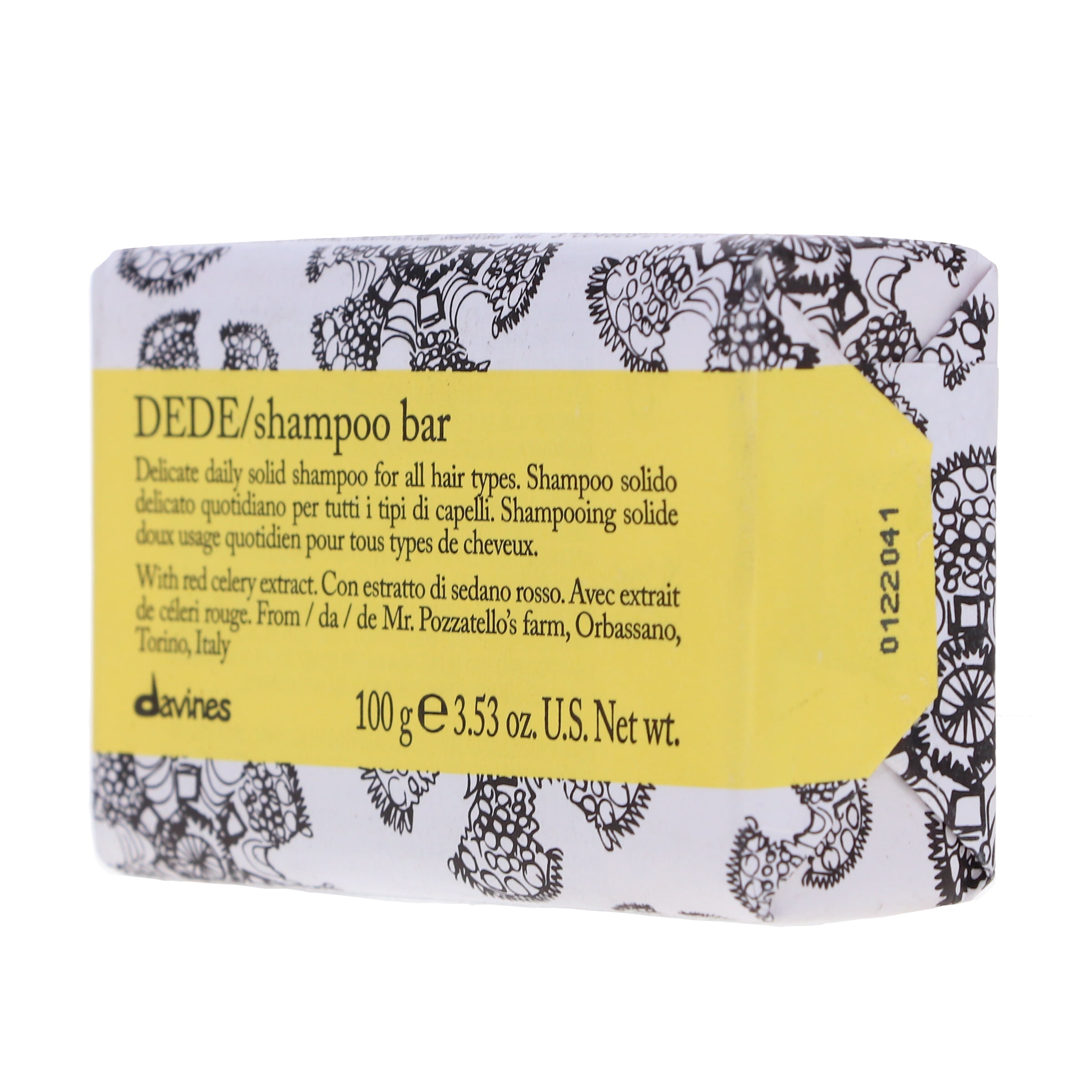 Davines DEDE Delicate Daily Shampoo Bar 3.53 oz