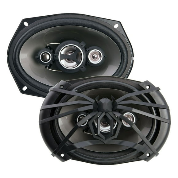 SoundStream AF.694 Arachnid Full Range 6 x 9 Inch 4 Way 500 Watt Speakers