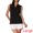 Black, variant on DARING DIVA Women's Sleeveless V Neck Solid Loose Casual Top S Pink