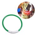 thumbnail image 4 of PETS COLLAR LED LIGHTING Suministros para mascotas Ajustable USB Carga Luminosa Pérdida Luminosa Accidentes Cuellos de Luz Collars Safety para Exterior Green Green Eigraketly HA010373-04, 4 of 6
