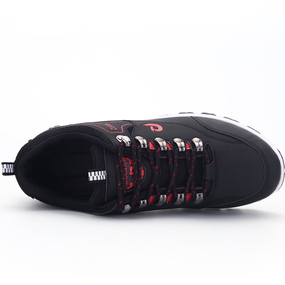 RIBONGZ Men Hiking Shoes Waterproof Non-slip Sport Shoes Casual Running Camping Shoes Outdoor Sneakers for Men Size